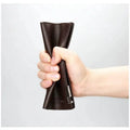 Premium long wallet for men with slim profile, card storage and metal corner detail